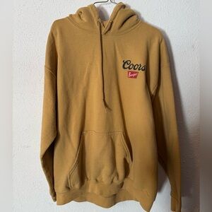Tan Coors Men Hoodie